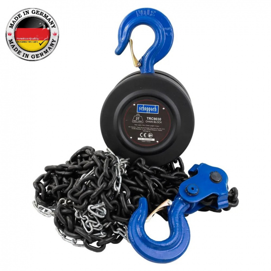 SCHEPPACH Таль цепная ручная 3т Sch-TRC9030 - 1