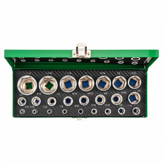 ROCK FORCE Головки 1/4", 1/2", набор 25пр. RF-50121I - 1