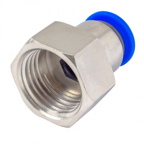 FORSAGE Фитинг для пластиковых трубок 10мм с внутренней резьбой 1/2" F-SPCF10-04 - 1