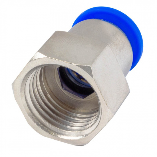 FORSAGE Фитинг для пластиковых трубок 12мм с внутренней резьбой 1/2" F-SPCF12-04 - 1