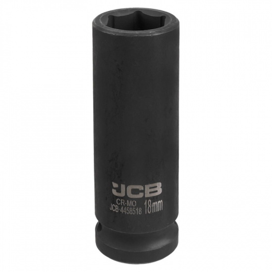 JCB Головка ударная глубокая 1/2", 18мм (6гр.) JCB-4458518 - 1