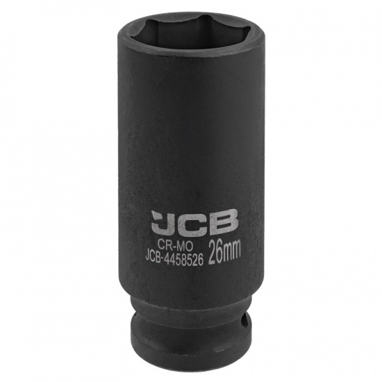 JCB Головка ударная глубокая 1/2", 26мм (6гр.) JCB-4458526 - 1