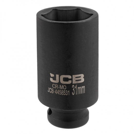 JCB Головка ударная глубокая 1/2", 31мм (6гр.) JCB-4458531 - 1