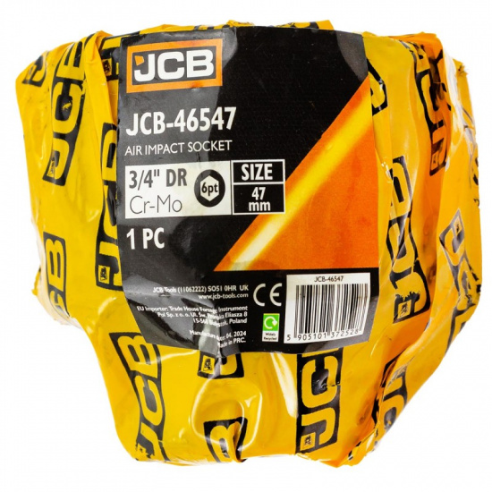 JCB Головка ударная 3/4", 47мм (6гр.) JCB-46547 - 1
