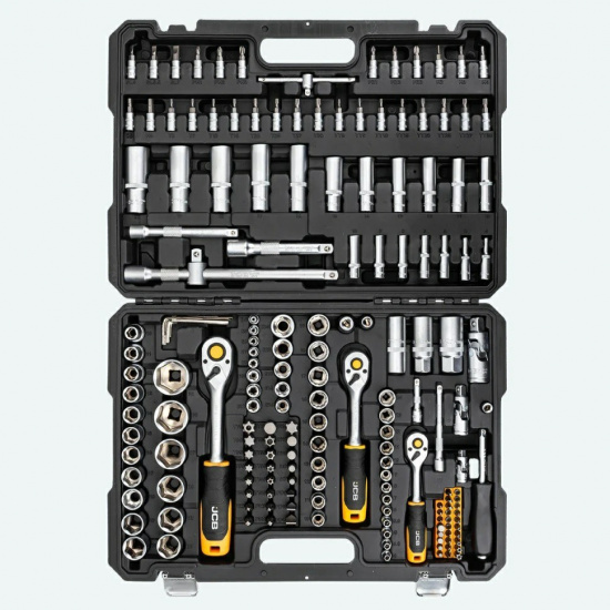 JCB Набор инструментов 179пр. 1/4" 3/8" 1/2" (6гр.) JCB-41793-5 - 1