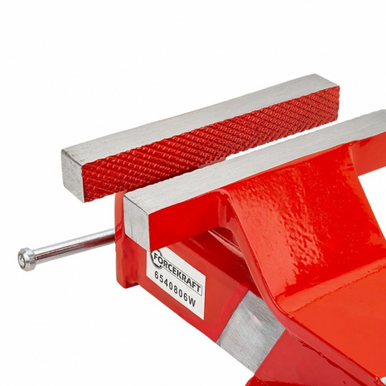 FORCEKRAFT Тиски стальные поворотные с наковальней FK-6540806W - 1