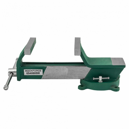 ROCK FORCE Тиски стальные поворотные с наковальней RF-6540805W - 1