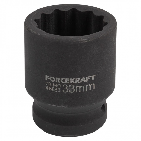 FORCEKRAFT Головка ударная 3/4", 33мм (12гр.) FK-46833 - 1