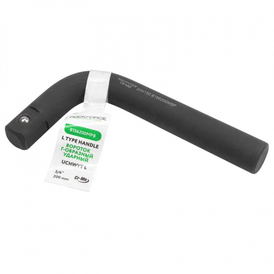 ROCK FORCE Вороток Г-образный ударный 200мм, 3/4" RF-8156200MPB - 1
