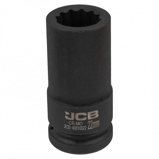 JCB Головка ударная глубокая 3/4", 22мм (12гр.) JCB-46810022 - 1