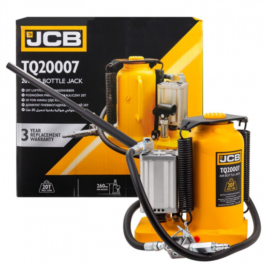 JCB Домкрат пневмогидравлический подкатной 20т JCB-TQ20002 (TQ20007) - 1
