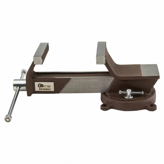 FORSTIME Тиски стальные поворотные с наковальней 3"-80мм FT-6540803 - 1