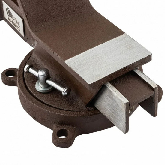 FORSTIME Тиски стальные поворотные с наковальней 3"-80мм FT-6540803 - 1