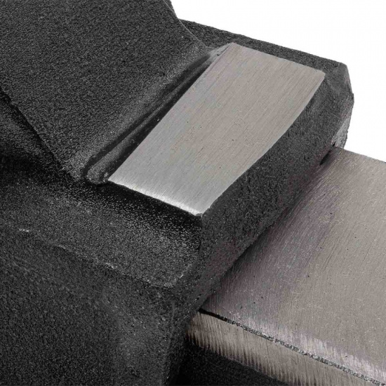 FORSTIME Тиски стальные усиленные поворотные с наковальней  3"-80мм FT-6540903 - 1