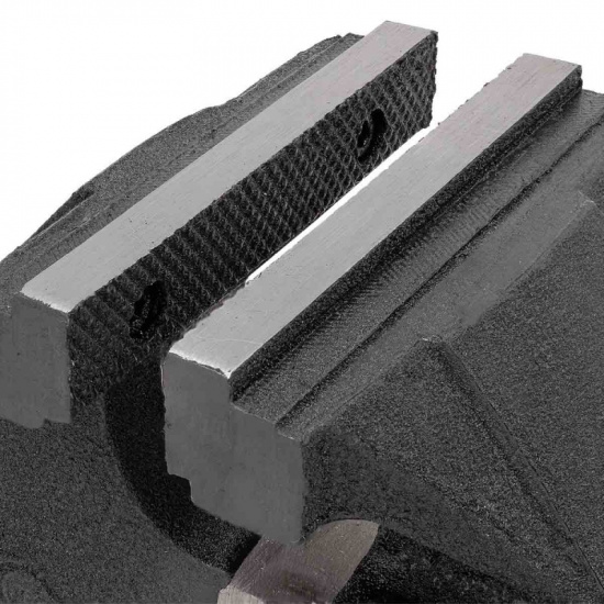 FORSTIME Тиски стальные усиленные поворотные с наковальней 8"-200мм FT-6540908 - 1