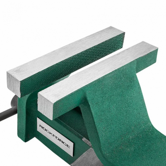 ROCK FORCE Тиски стальные поворотные с наковальней 8"-200мм RF-6540808 - 1