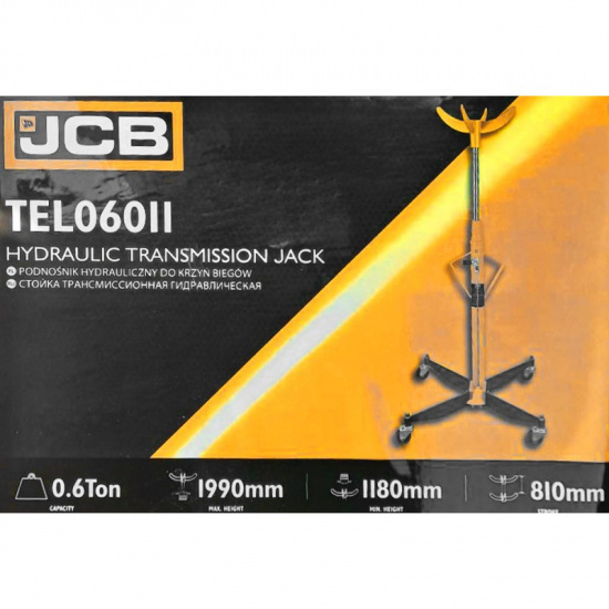 JCB Стойка трансмиссионная гидравлическая 0,6т (h min-1180мм,h max-1990мм) JCB-TEL06011 - 1