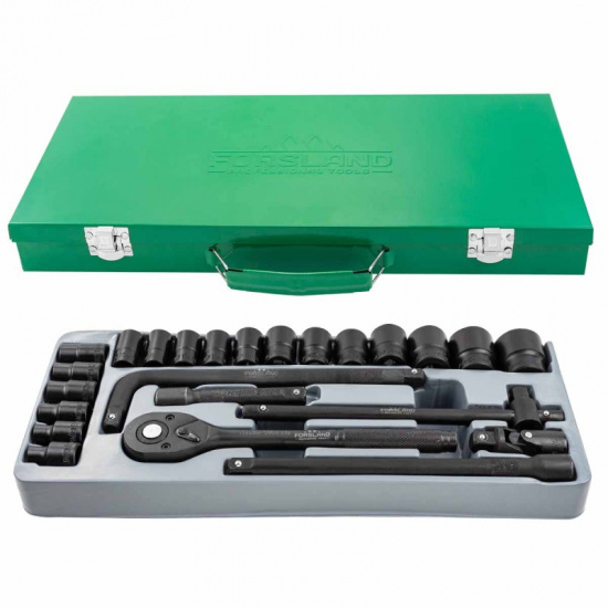 FORSLAND Набор инструментов 24пр. 1/2" (6гр.) Forsland-4245B-5MPB - 1