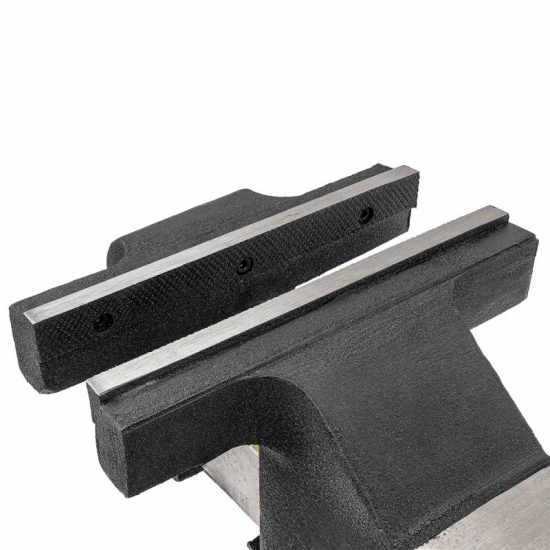 ROCK FORCE Тиски стальные поворотные с наковальней 10" (250мм) RF-6540210A - 1