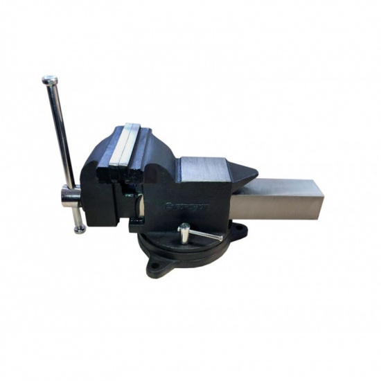 FORSAGE Тиски стальные поворотные с наковальней 6" - 150мм F-6540206A - 1