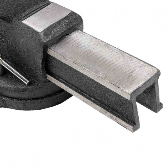 FORCEKRAFT Тиски стальные поворотные с наковальней 5" (125мм) FK-6540305 - 1