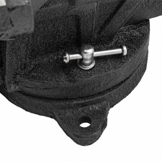 FORSAGE Тиски стальные поворотные с наковальней 6" (150мм) F-6540106 - 1