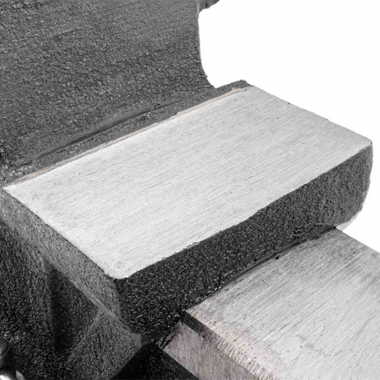 FORSAGE Тиски стальные поворотные с наковальней 10" (250мм) F-6540110 - 1