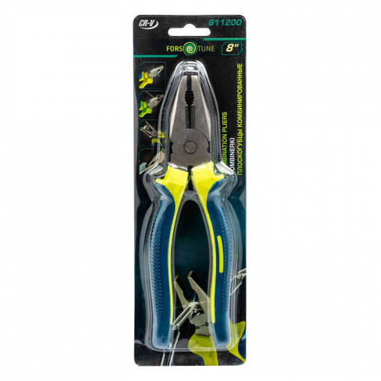 FORSandTUNE Плоскогубцы комбинированные 8" ForsandTune-611200 - 1