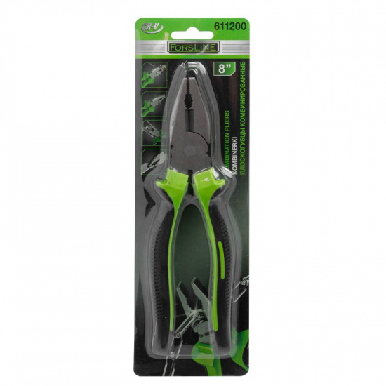 FORSLINE Плоскогубцы комбинированные 8" FL-611200 - 1