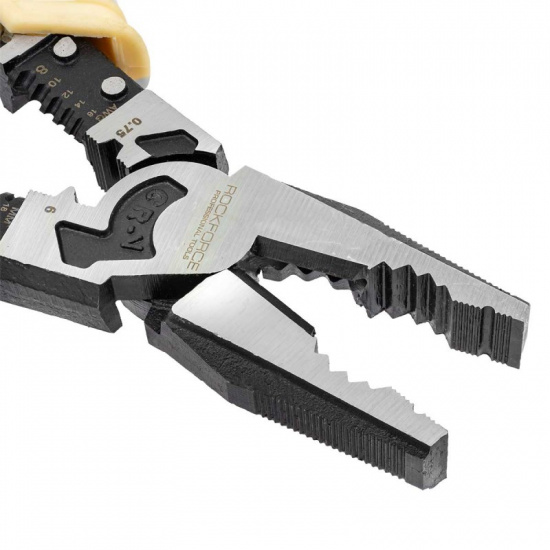 ROCK FORCE Плоскогубцы многофункциональные 8,5" RF-611Y215 - 1
