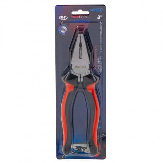 YATAFORCE Плоскогубцы комбинированные 8" YF-611200K - 1