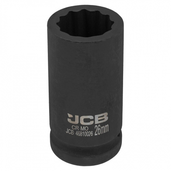JCB Головка ударная глубокая 3/4", 26мм (12гр.) JCB-46810026 - 1
