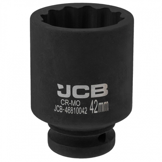 JCB Головка ударная глубокая 3/4", 42мм (12гр.) JCB-46810042 - 1