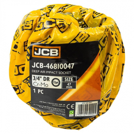 JCB Головка ударная глубокая 3/4", 47мм (12гр.) JCB-46810047 - 1