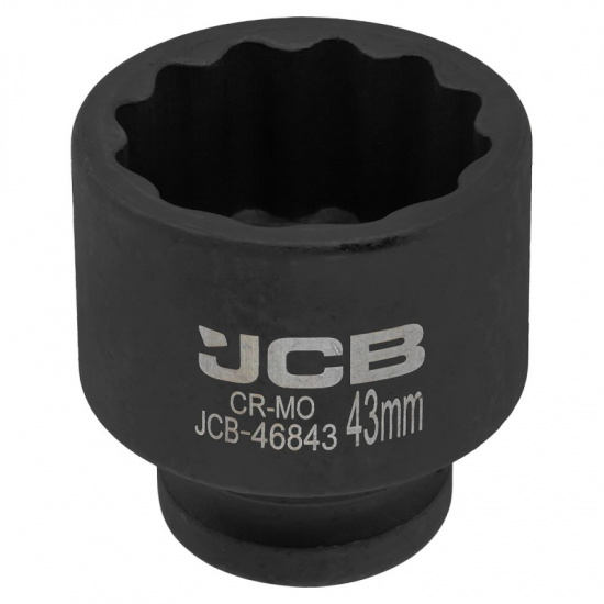 JCB Головка ударная 3/4", 43мм (12гр.) JCB-46843 - 1