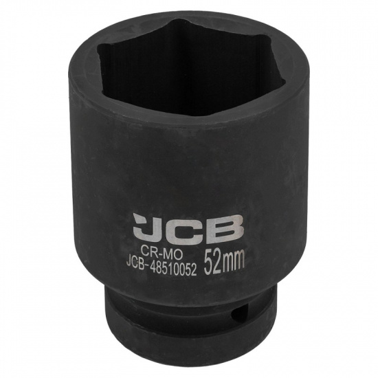 JCB Головка ударная глубокая 1", 52мм (6гр.) JCB-48510052 - 1