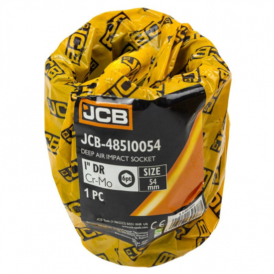 JCB Головка ударная глубокая 1", 54мм (6гр.) JCB-48510054 - 1