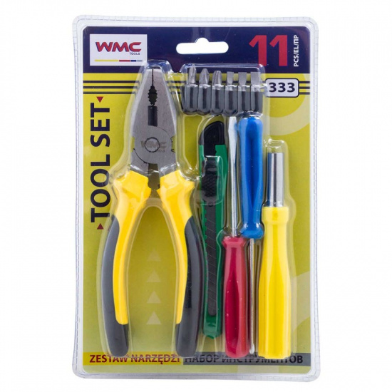 WMC TOOLS Набор инструментов 11пр. WMC-333 - 1
