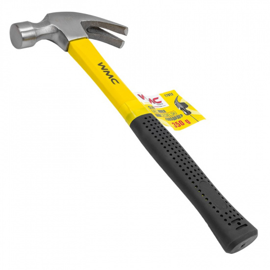 WMC TOOLS Молоток-гвоздодер 350гр WMC-T7012 - 1