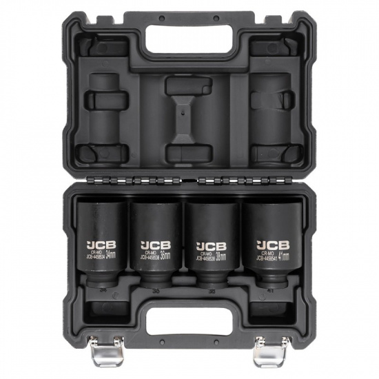 JCB Набор головок ударных глубоких 4пр. 1/2" 6pt JCB-4045-5MPB - 1