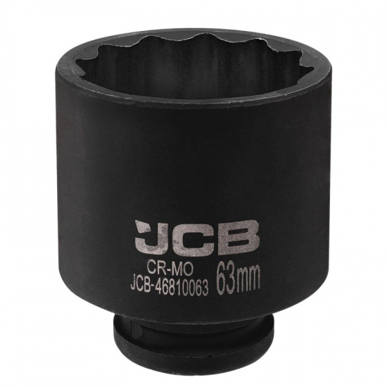 JCB Головка ударная глубокая 3/4", 63мм (12гр.) JCB-46810063 - 1