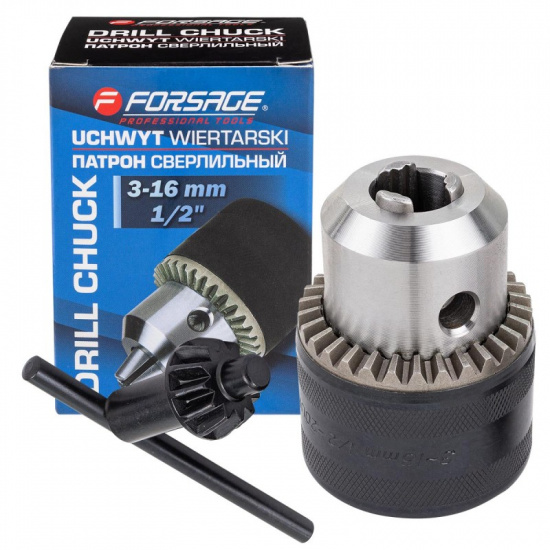 FORSAGE Патрон цанговый для дрели (3-16мм, 1/2") F-G00540 - 1