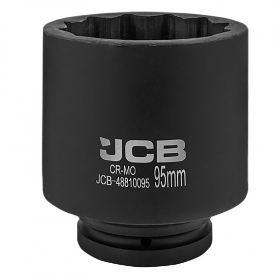 JCB Головка ударная глубокая 1'', 95мм (12гр.) JCB-48810095 - 1