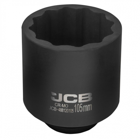 JCB Головка ударная глубокая 1'', 105мм (12гр.) JCB-488120105 - 1