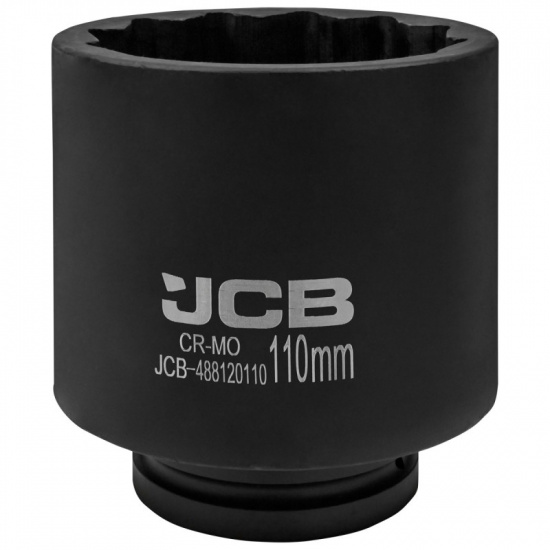 JCB Головка ударная глубокая 1'', 110мм (12гр.) JCB-488120110 - 1