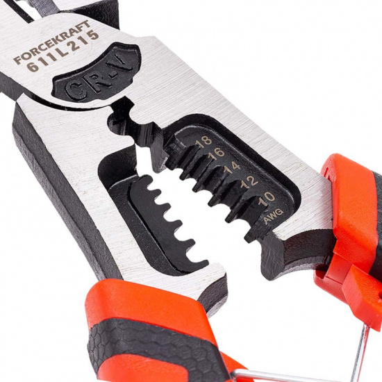 FORCEKRAFT Плоскогубцы комбинированные многофункциональные FK-611L215 - 1