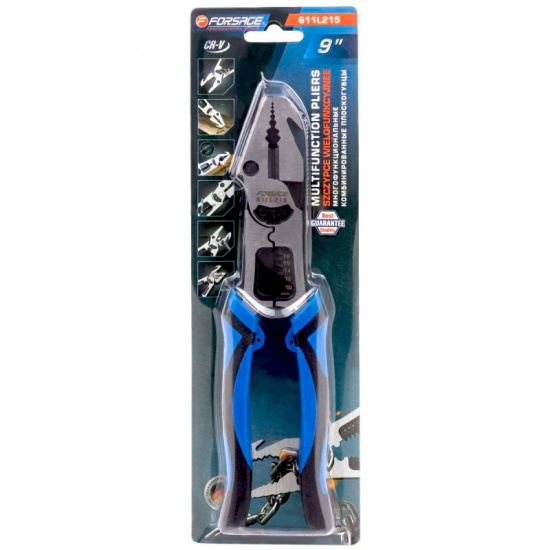 FORSAGE Плоскогубцы комбинированные многофункциональные F-611L215 - 1