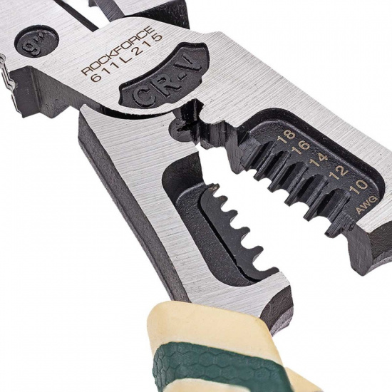 ROCK FORCE Плоскогубцы комбинированные многофункциональные RF-611L215 - 1