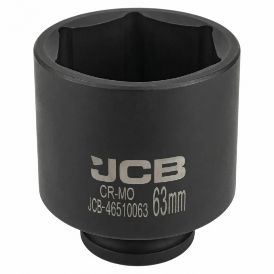 JCB Головка ударная глубокая 3/4", 63мм (6гр.) JCB-46510063 - 1