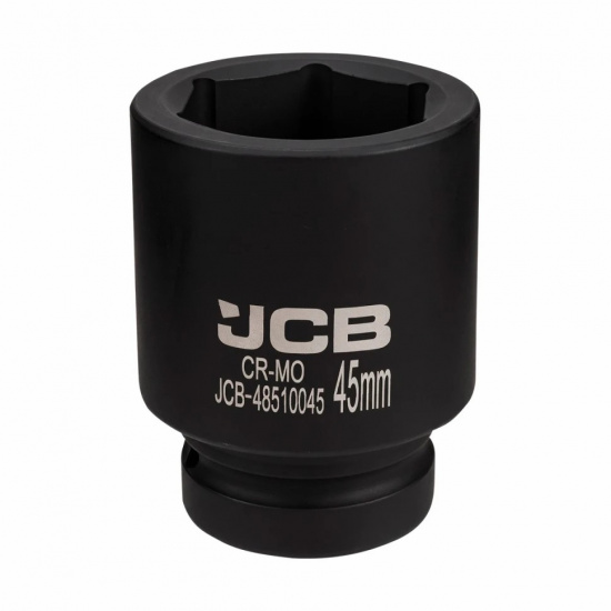 JCB Головка ударная глубокая 1", 45мм (6гр.) JCB-48510045 - 1